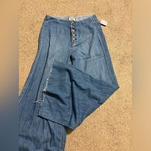 NWT Free People Bell Bottom Jeans